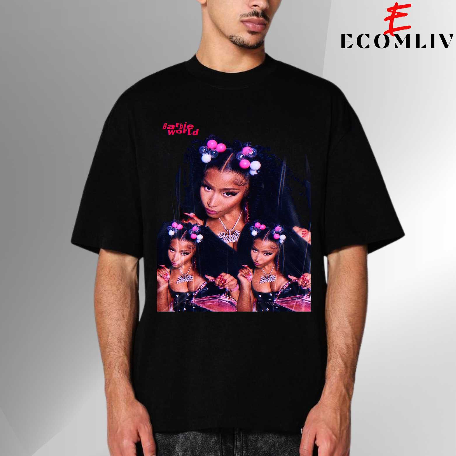 Nicki Minaj Rap Queen Graphic Tee, Hip Hop Icon T-Shirt, Streetwear Unisex Shirt